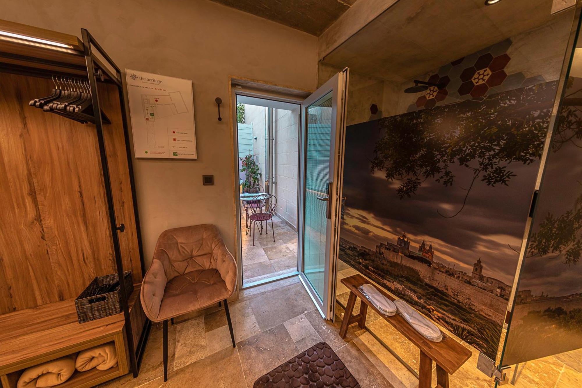 The Heritage Boutique Accommodation Rabat Bagian luar foto
